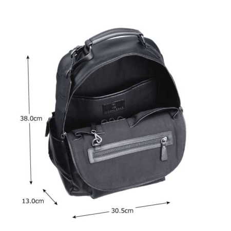 レザーリュック メンズビジネス DESMOND-II デスモンド２サイズ