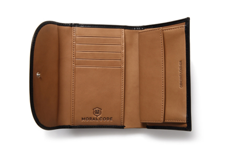 MERRILL BLACK　メリルブラック　メンズ 三つ折り財布_中