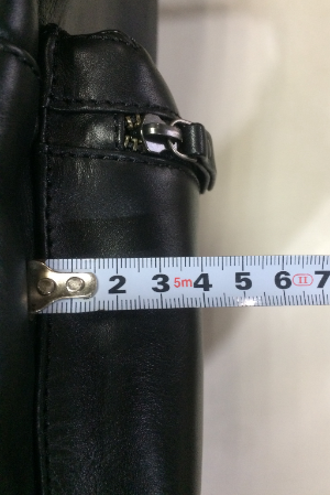 前部ポケットサイズまち