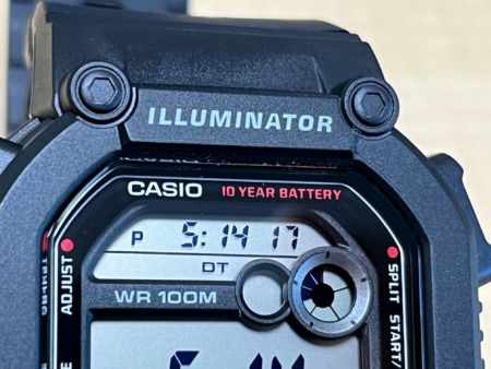 W-737H-1Aデュアルタイム表示