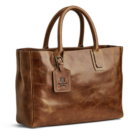 レザートート CROSBYクロスビー　ブラウン