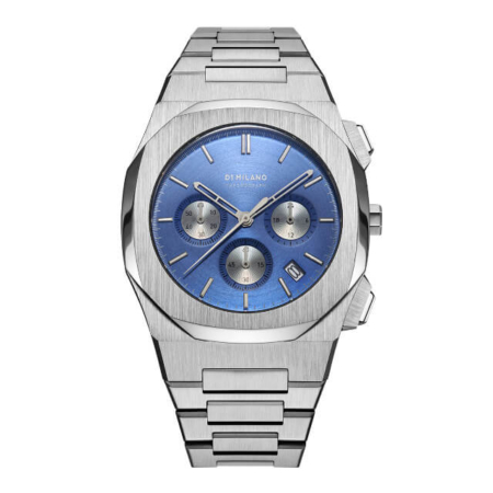 chbj02-2 Chronograph Blue with Stainless Steel Bracelet