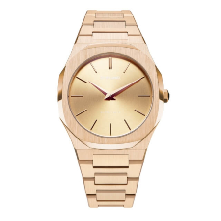 utbl03 Ultra Thin Gold Case with Gold Bracelet