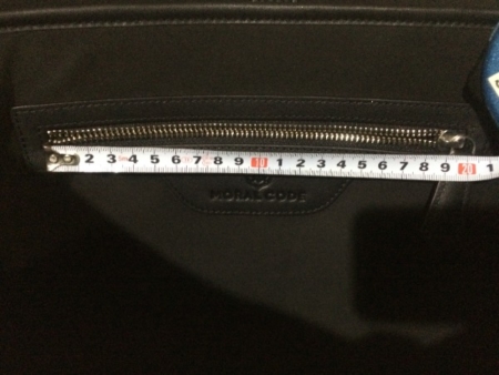 チャック付きポケット横