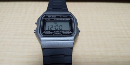 F-91WM-1Bアラーム