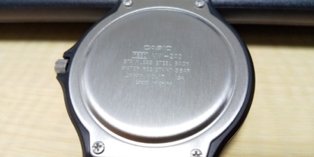 MW-240-7E裏蓋表示