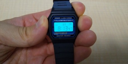 F-105W-1Aバックライト