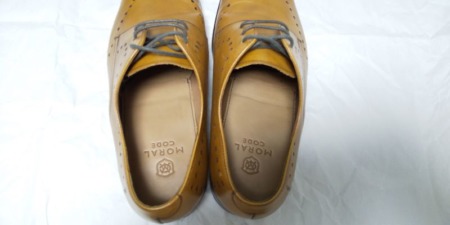 ブライス オーク上から革厚み