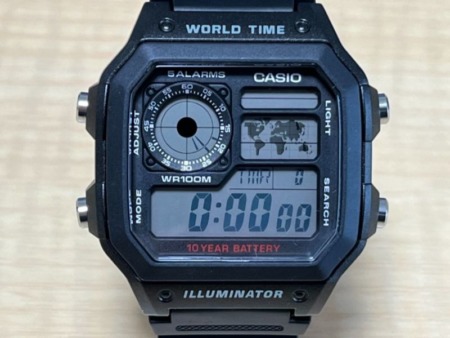 AE-1200WH-1Aタイマー