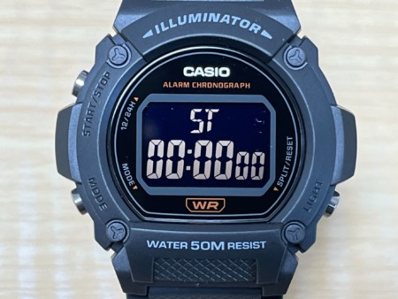 W-219H-8Bストップウォッチ